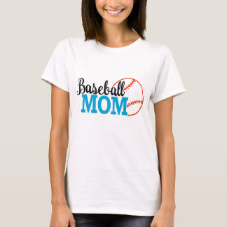 T-shirt maman baseball
