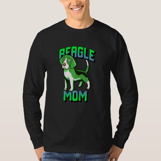 T-shirt Maman beagle (Devant)