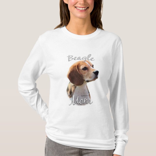 T-shirt Maman beagle 2 (Devant)