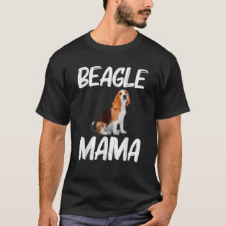 T-shirt Maman Beagle Art pour femmes maman mère Beagle Chi