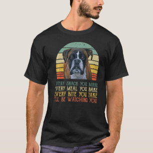 T-shirt Maman beagle Chaque Repas Que Tu Fais Je Regardera