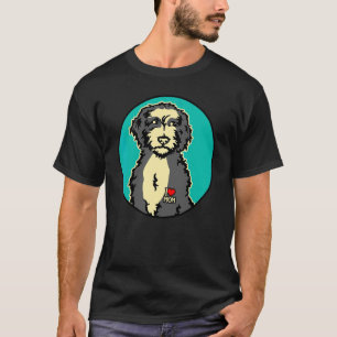 T-shirt Maman Bernedoodle 2