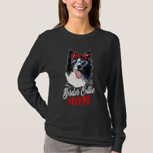 T-shirt Maman Border Collie Chien Border Collie Mignon