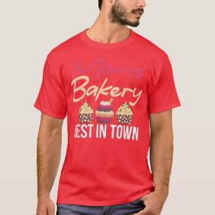 T-shirt Maman Boulangerie meilleure en Ville Boulangerie d
