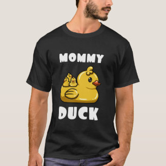 T-shirt Maman Canard Maman Rubber Duckkies Lover Fête des 