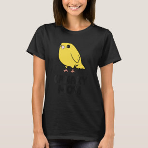 T-shirt Maman Canari Caresse Canari Oiseau Canari