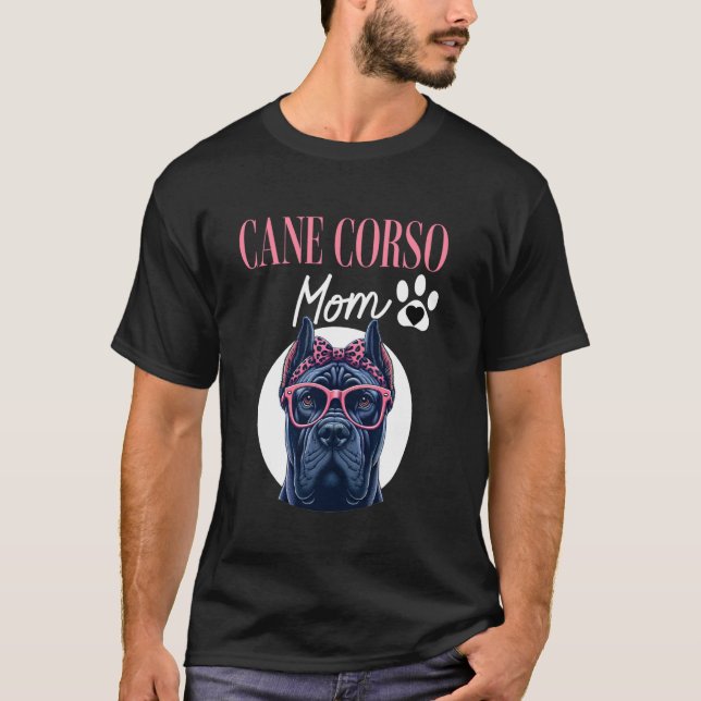 T-shirt Maman Cane Corso Italiano (Devant)