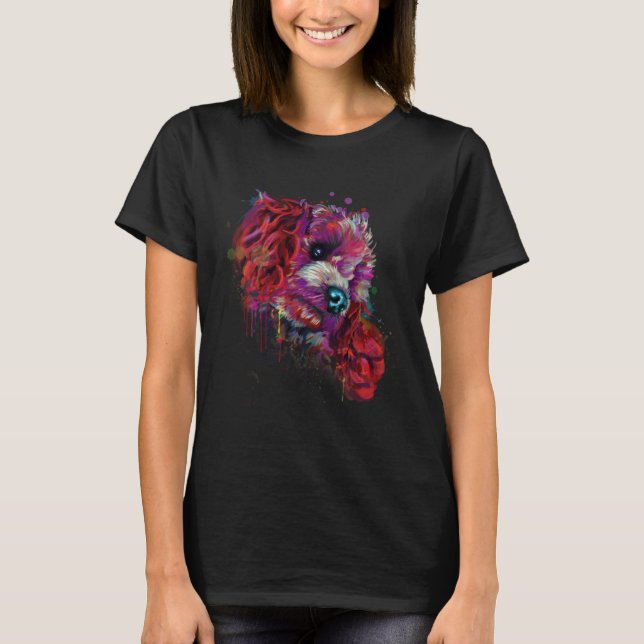 T-shirt Maman Caniche 1 (Devant)