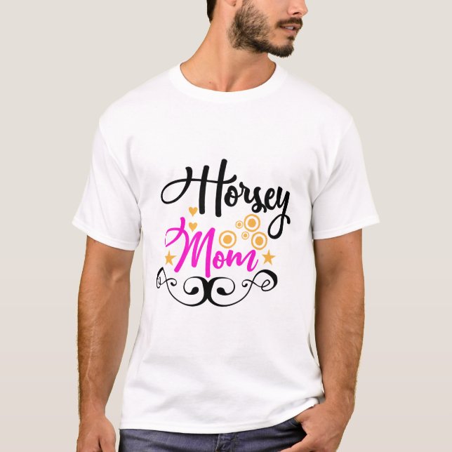 T-shirt Maman Cavalière (Devant)