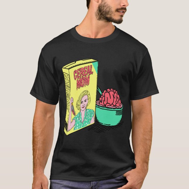 T-shirt Maman céréales rétro (Devant)