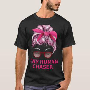 T-shirt Maman chasseuse d'humains minuscules Humour mater