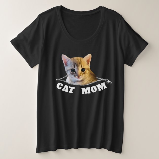 T-shirt maman chat (Design devant)