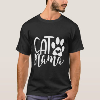 T-shirt Maman Chat