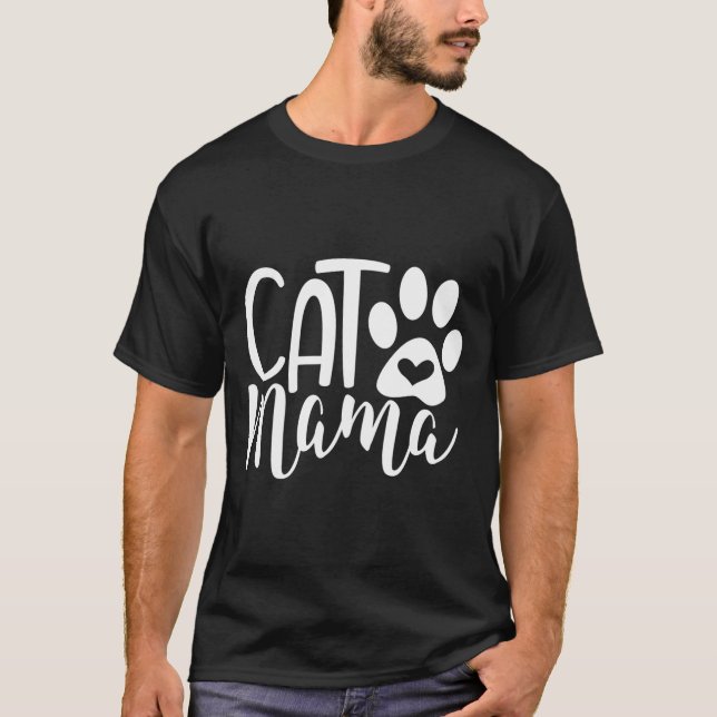 T-shirt Maman Chat (Devant)