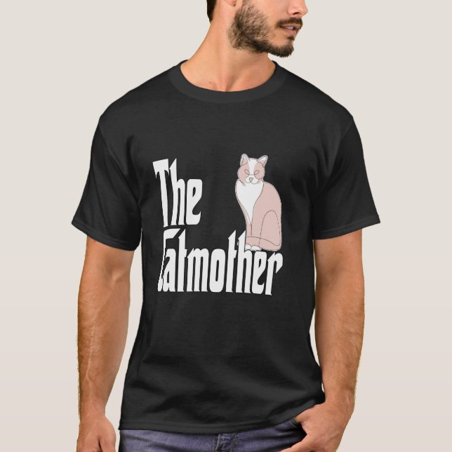 T-shirt Maman chat drôle Mère chat Catmaman Mère de chat (Devant)
