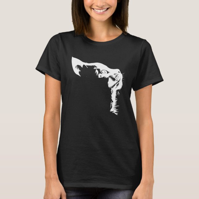 T-shirt Maman Chat Graphique Chat   Chat (Devant)