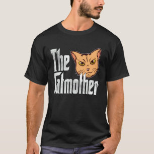 T-shirt Maman Chat La Catmère Mère Chat Folle Maman Minou
