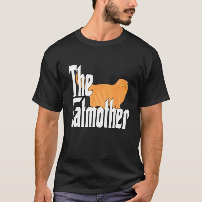 T-shirt Maman Chat La Catmère Mère Chat Folle Maman Minou (Devant)