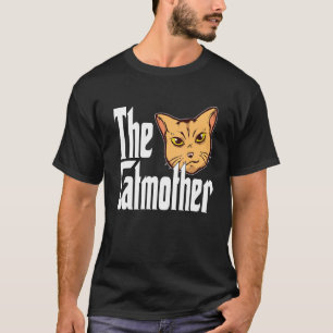 T-shirt Maman Chat La Catmère Mère Chat Folle Maman Minou
