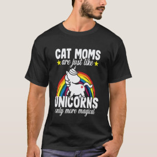 T-shirt Maman Chat Licorne Caticorne Drôle Amoureux Chaton
