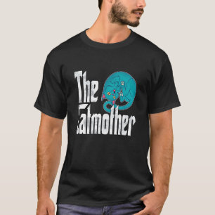 T-shirt Maman Chat Mère de chat Folle Mère de chat Minou M