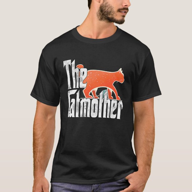 T-shirt Maman Chat Mère de Chat Maman du Chat  2 (Devant)