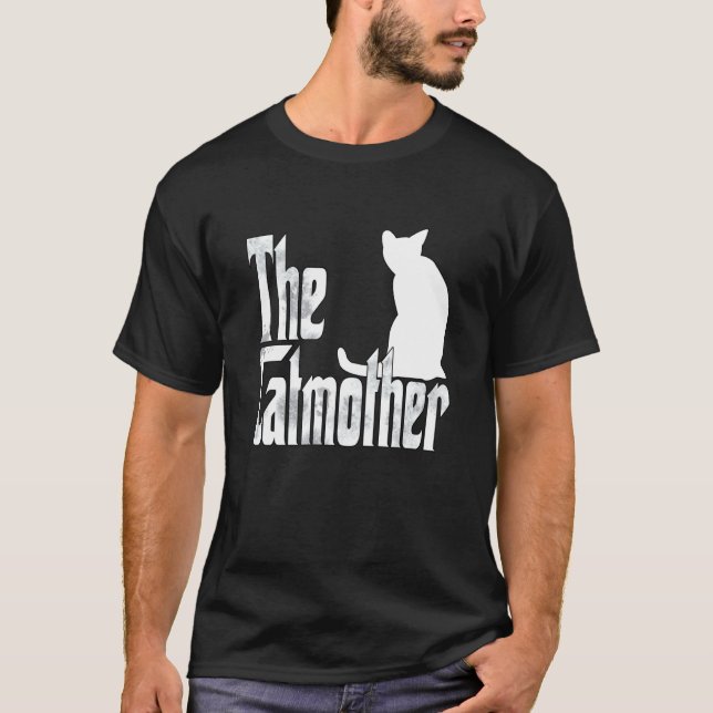T-shirt Maman Chat Mère de Chat Maman du Chat  4 (Devant)