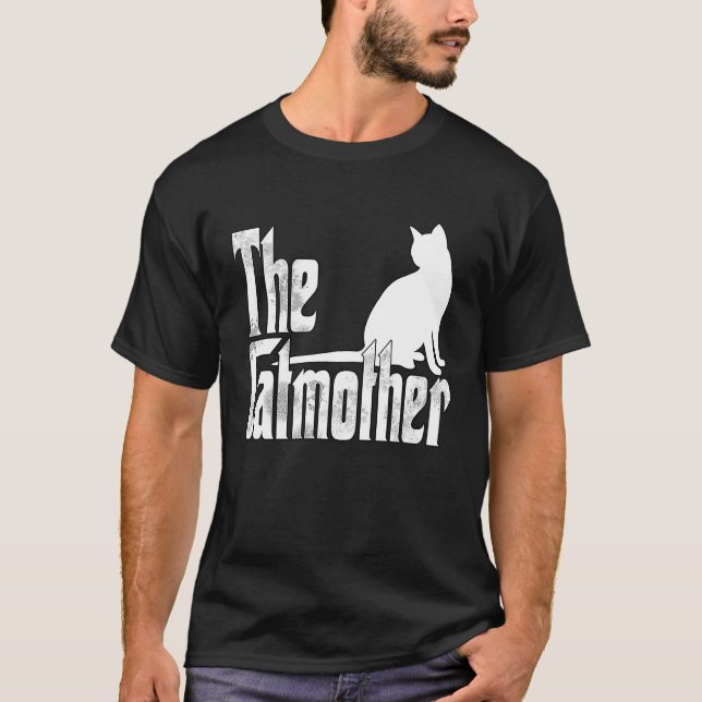 T-shirt Maman Chat Mère de Chat Maman du Chat  7 (Devant)