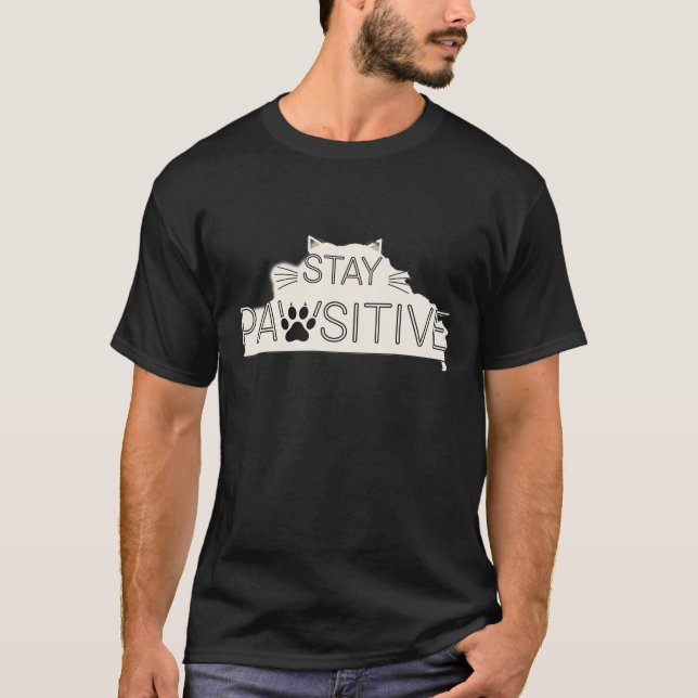 T-shirt Maman chat noir absolument parfaite (Devant)