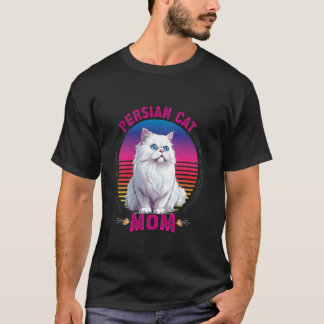 T-shirt Maman chatte PERSERKATZEN MAMAN Chat persan Maman