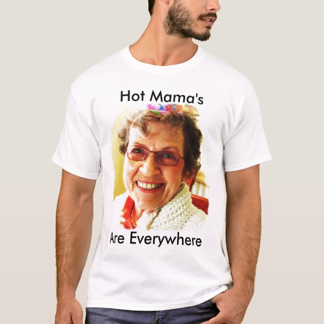 T-shirt Maman chaude (Devant)