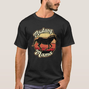 T-shirt Maman Cheval Mustang