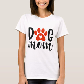 T-shirt maman chien