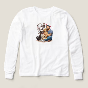 T-Shirt Maman Chien Bébé – Conception Cœur & Patte