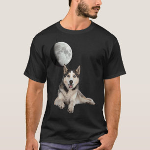 T-shirt Maman Chien Papa Chien Berger Allemand Réaliste et