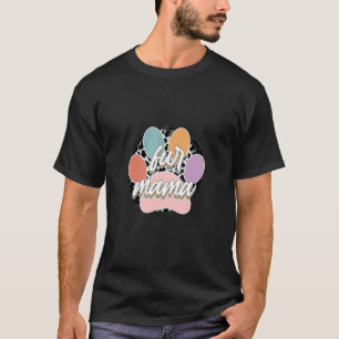 T-shirt maman chien tee - shirts pour femmes maman chien 3
