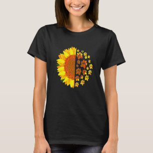 T-shirt Maman Chien Tournesol Technicien Vétérinaire Vétér