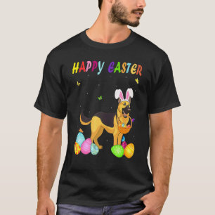 T-shirt Maman Chienne Femme Lapin Mignon Berger Allemand Œ