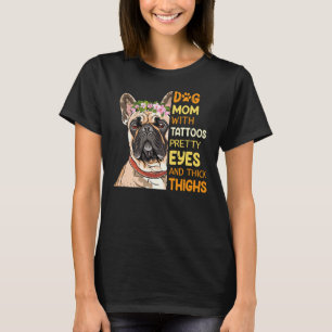 T-shirt Maman chiots Labrador Pug Pitbull Teckel Caniche 