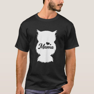 T-shirt Maman chouette fête des mères oiseau mignon animal