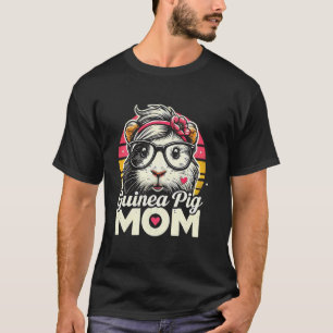 T-shirt Maman Cochon d'Inde Cavy Amoureux d'Animaux Fête d