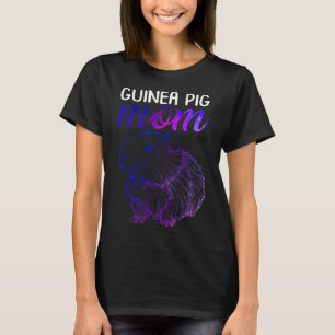 T-shirt Maman Cochon d'Inde Mignon Pelucheux Cavy Maman Co