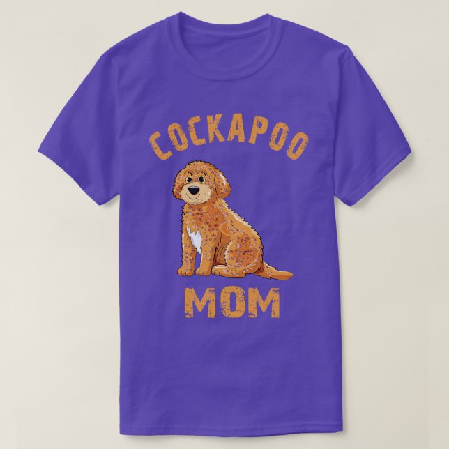 T-shirt Maman Cockapoo (Design devant)
