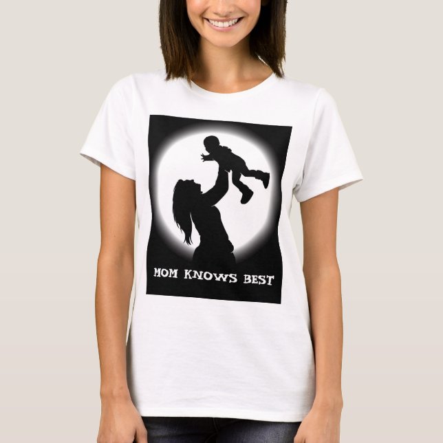 T-shirt Maman connaît mieux (Devant)