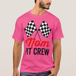 T-shirt Maman Crew pour le costume de la partie de course 