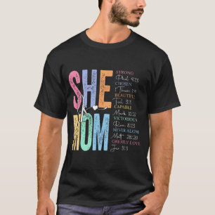 T-shirt Maman croyance religieuse Versets Mères chrétienne