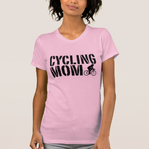 T-shirt Maman cycliste