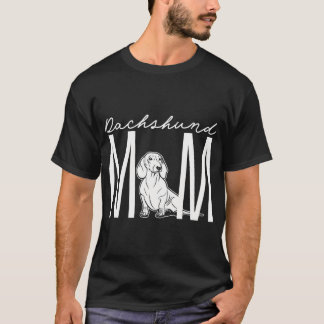 T-shirt maman dachshund