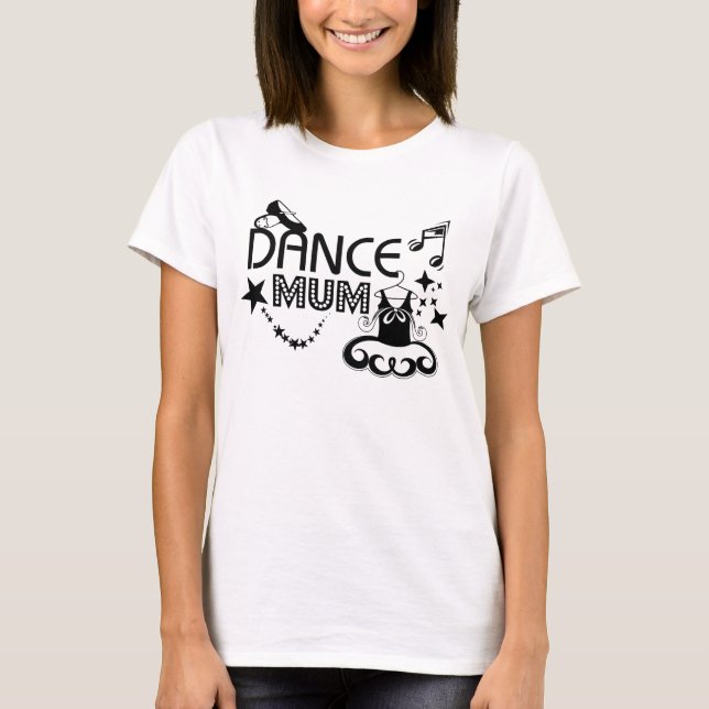 T-shirt maman danse (Devant)