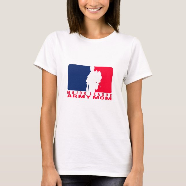 T-shirt Maman d'armée de ligue (Devant)